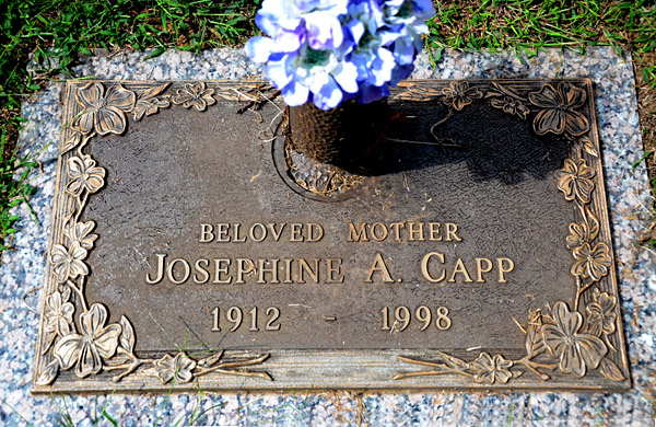 Josephine A. Capp, St. George Catholic Church Cemetery