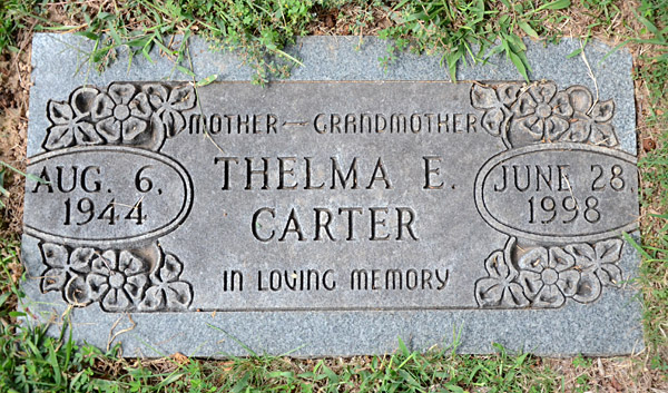 Thelma E. Carter, St. George Catholic Church Cemetery
