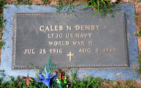 Caleb N. Denby, St. George Catholic Church Cemetery