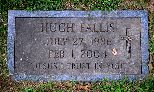 Hugh Fallis, St. George Catholic Church Cemetery