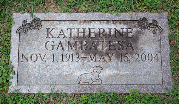 Katherine Gambatesa, St. George Catholic Church Cemetery