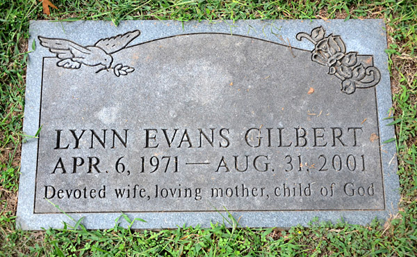 Lynn Evans Gilbert, St. George Catholic Church Cemetery