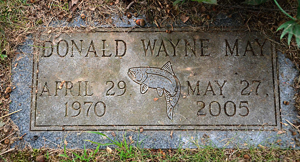 Donald Wayne May, St. George Catholic Church Cemetery