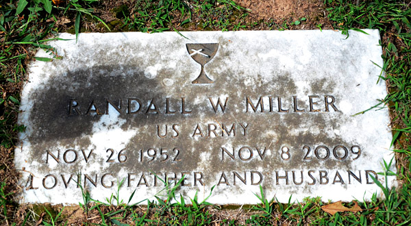 Randall W. Miller, St. George Catholic Church Cemetery