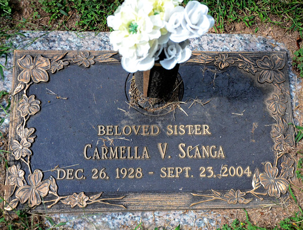 Carmella V. Scanga, St. George Catholic Church Cemetery