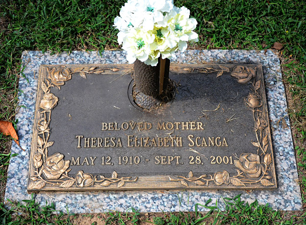Theresa Elizabeth Scanga, St. George Catholic Church Cemetery