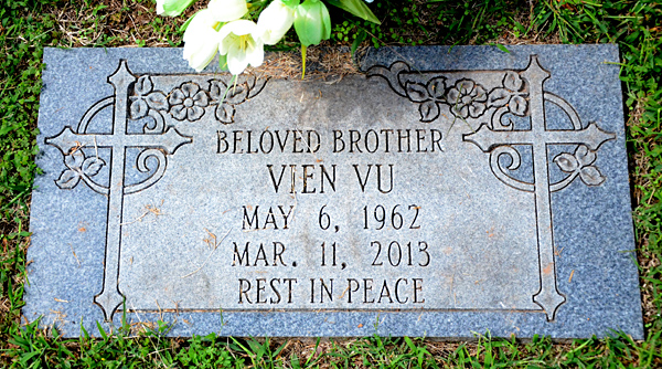 Vien Vu, St. George Catholic Church Cemetery