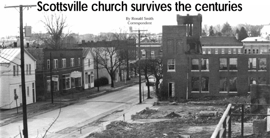 Scottsville Methodist Church 1976