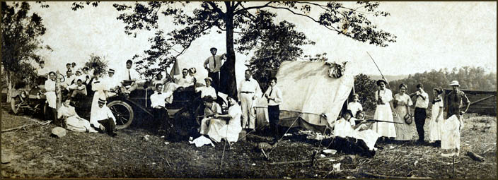 Camping on Paradise Hill