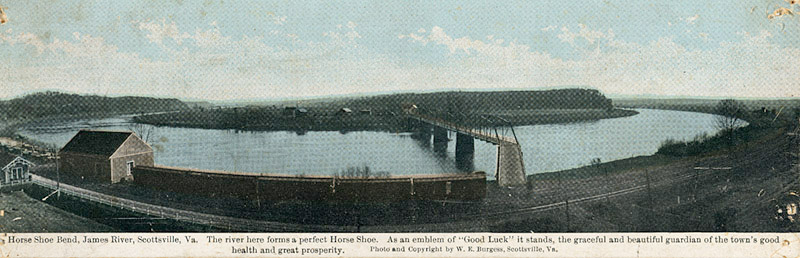 Horse Shoe Bend of James River, Scottsville