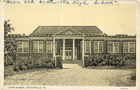 Scottsville High School on West Main