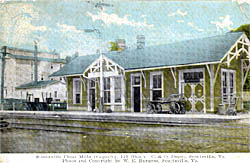 Scottsville Flour Mills and C&O Depot