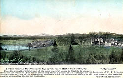 A View of Scottsville from Drever's Hill