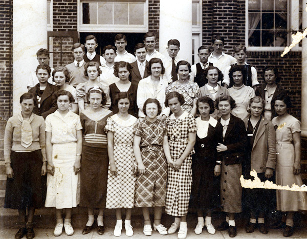 Scottsville High School's Class of 1934