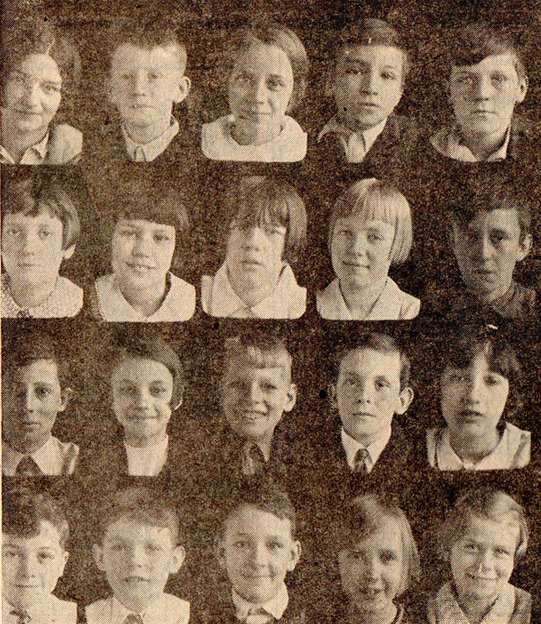 Fourth and Fifth Grade Classes of Scottsville School, 1931