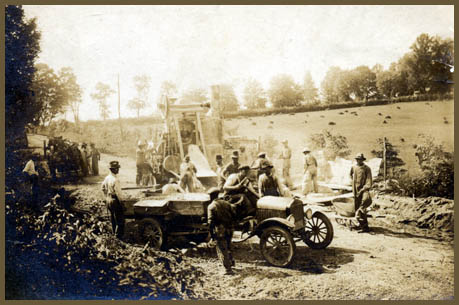 Paving Route 20 to Scottsville
