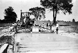 Paving Route 20 to Charlottesville, 1920