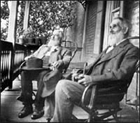 Jonathan Pitts and Friend, ca. 1905