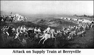 Attack on Supply Train at Berryville