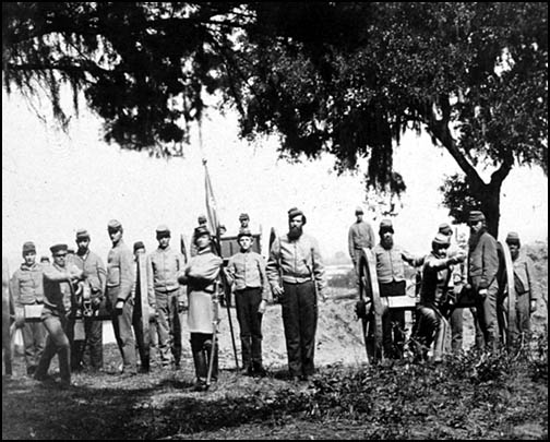 Confederate Artillery near Charleston, SC, 1863.