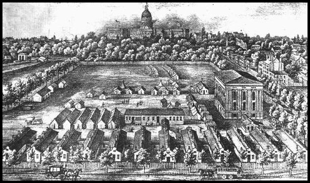 Armory Square Hospital in Washington, DC, ca.1865