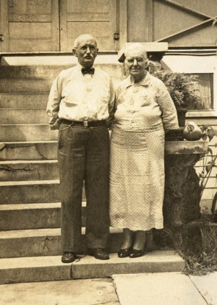 Mr. and Mrs. Otto Henry Hornung in Hawaii