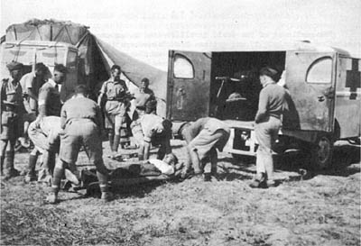 AFS Stretcher Bearers, Africa, 1942