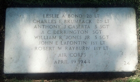 William Raymond Jones Memorial, Jefferson Barracks National Cemetery
