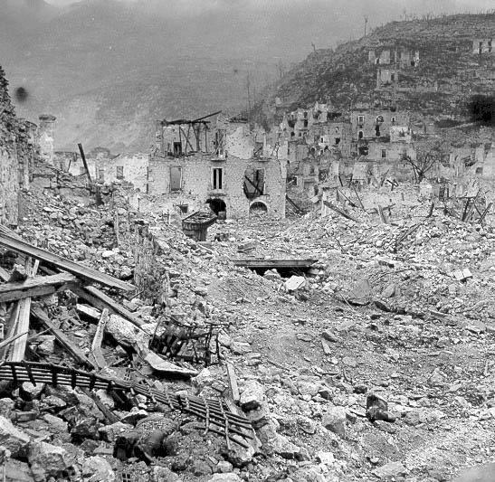 Ruins of Cassino, 1944